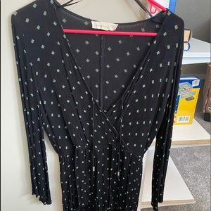 Love Stitch Black Romper Size Medium